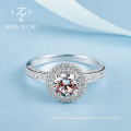 Hot Sale Round Brilliant Cut Jewelry Ring Finger Engagement Ring Diamond